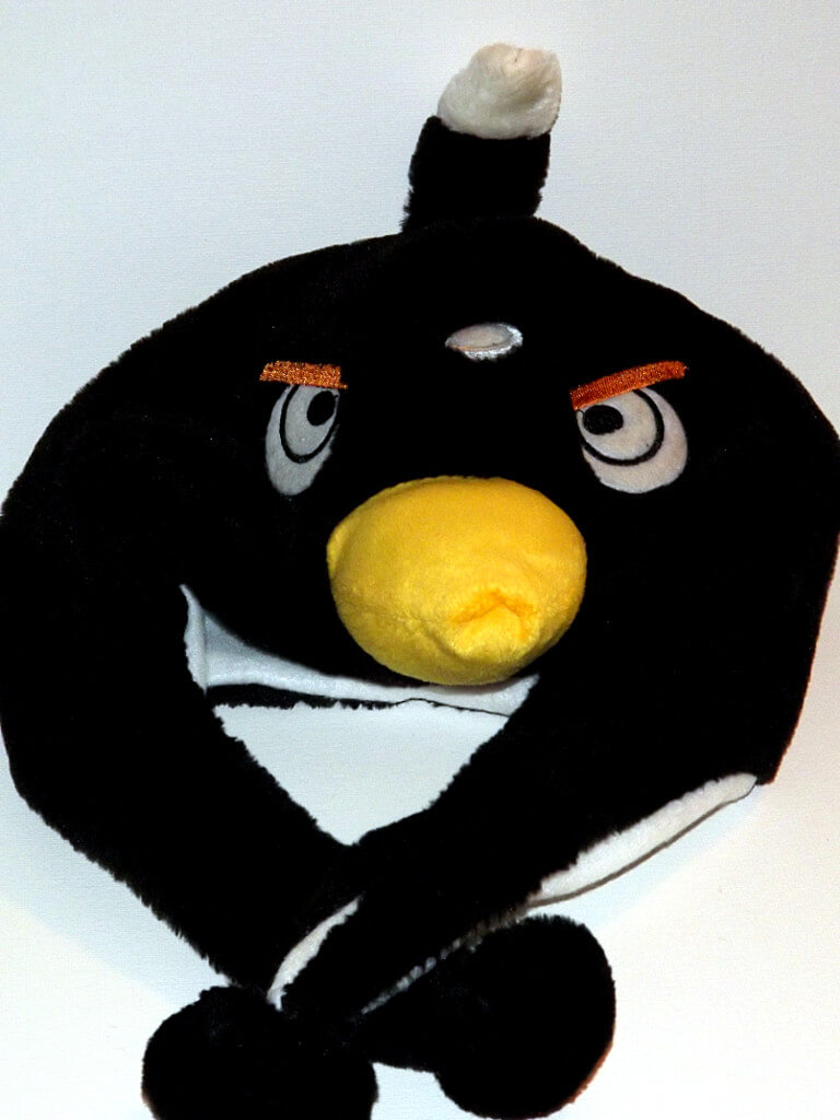 angry birds bomb plush