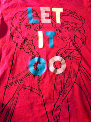 Disney's Frozen T-Shirt: Let It Go (Extra Large)