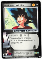 Dragon Ball Z CCG Game Card: Black Axe Heel Kick