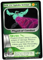 Dragon Ball Z CCG Game Card: Garlic Jr's Kyokaika Technique
