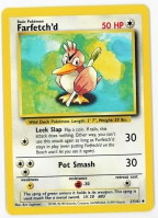Pokemon TCG Card: Farfetch'd