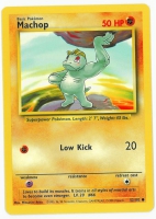 Pokemon TCG Card: Machop from Base