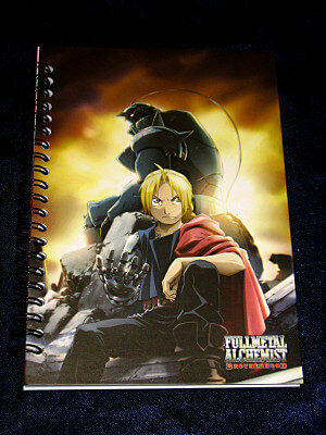 Fullmetal Alchemist Brotherhood Notebook: Edward Elric and Alphonse Elric