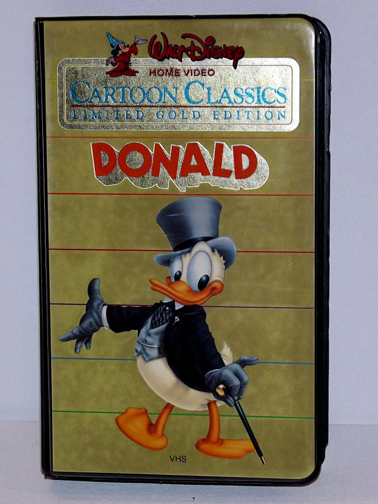 Chameleon S Den Disney VHS Tape Walt Disney Cartoon Classics Limited Gold Edition Featuring