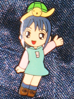 Love Hina Pin: 1¼" Maehara Shinobu (Metal)