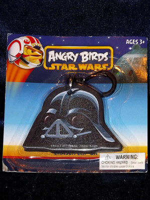 Angry Birds Keychain: Star Wars Lard Vader Eraser