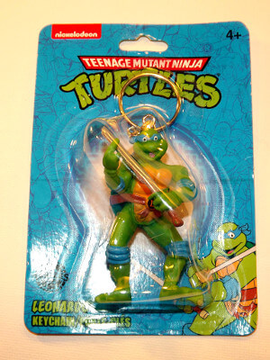 Teenage Mutant Ninja Turtles Keychain: Teenage Mutant Ninja Turtles Leonardo