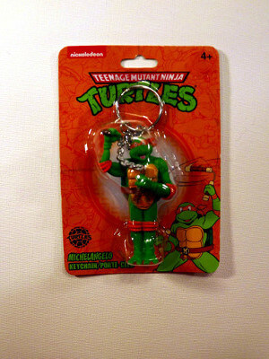 Teenage Mutant Ninja Turtles Keychain: Teenage Mutant Ninja Turtles Michelangelo