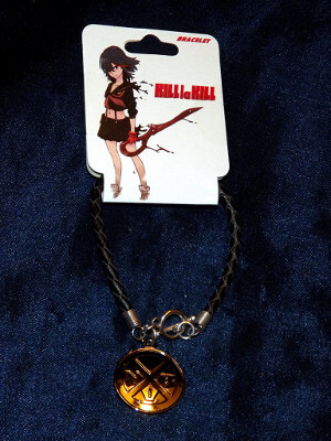Kill la Kill Bracelet: Nudist Beach Emblem (Metal Charm)