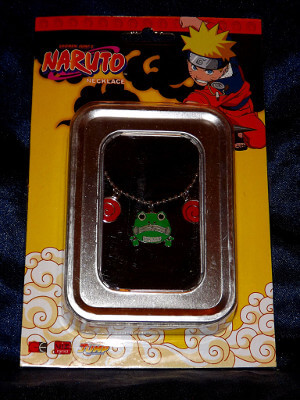 Naruto Necklace: Frog Wallet (Metal Charm)