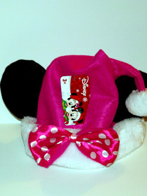 Disney Christmas Hat: Minnie Mouse (With Ears)