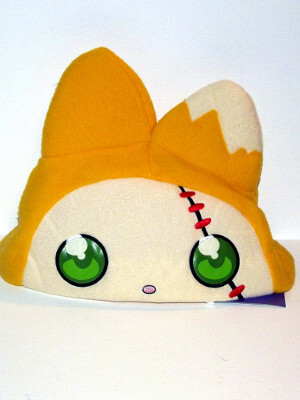 Moon Phase Plush Cap: Hazuki Cat Fleece Hat