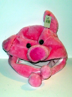 Plush Cap: Cuddly Piggy Fleece Cap