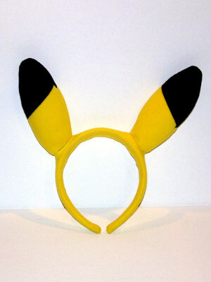 Pokemon Headband: Pikachu Ears, One Size