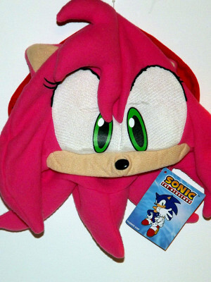 Sonic X Plush Cap: Amy Rose