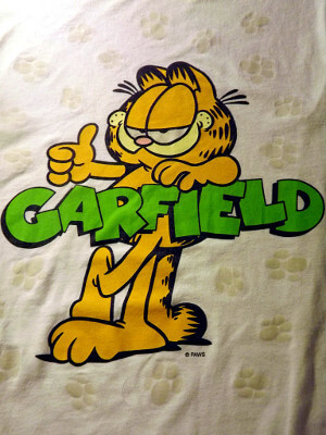 Garfield Tank Top: Thumbs Up (Small)