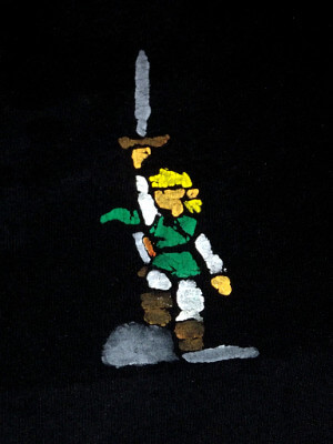 Legend of Zelda Fanart T-Shirt: Link (Medium)