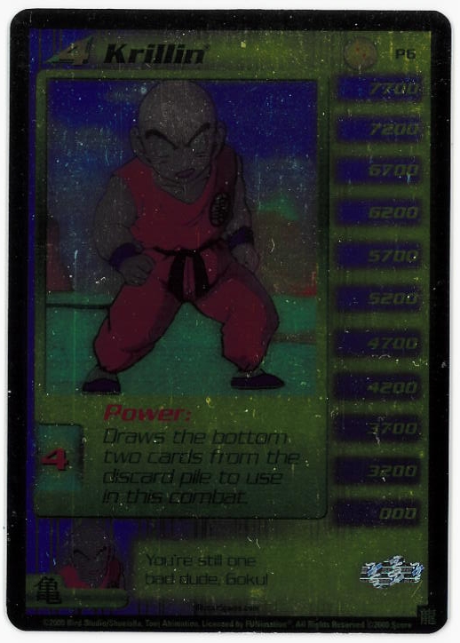 Chameleon S Den Dragon Ball Z Ccg Character Card Krillin Foil