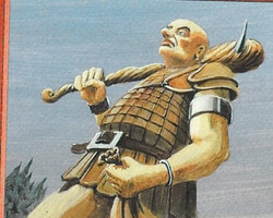 Magic the Gathering 4th Edition Card: Hill Giant