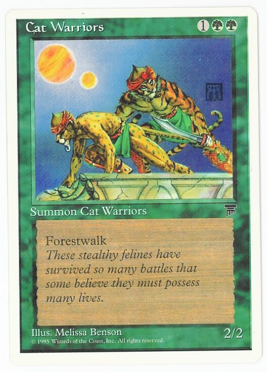 Chameleon S Den Magic The Gathering Chronicles Card Cat