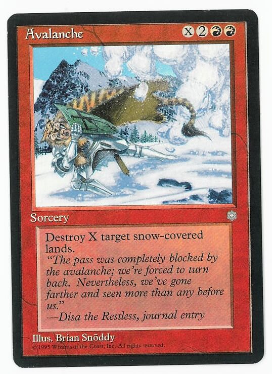 Avalanche Card Game Pre Order Final Fantasy Trading Card Game