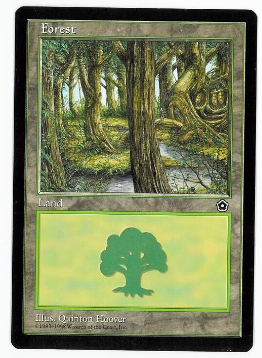 Chameleon S Den Magic The Gathering Portal Second Age Card Forest B Chameleon S Den Magic The Gathering Portal Second Age Card Forest B