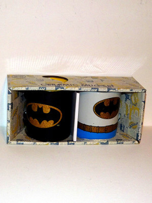 DC's Batman Coffee Cup Set: Batman Symbols (Ceramic)