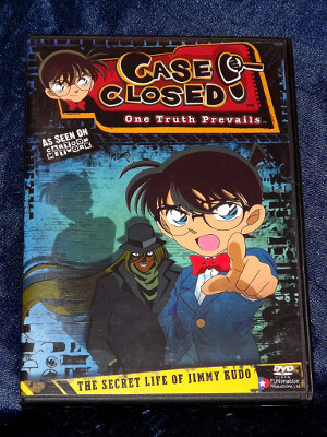 Case Closed DVD: Case 01, The Secret Life of Jimmy Kudo