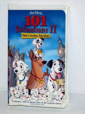 Disney VHS Tape: 101 Dalmations II: Patch's London Adventure