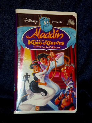 Disney VHS Tape: Aladdin and the King of Thieves