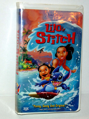 Disney VHS Tape: Lilo & Stitch