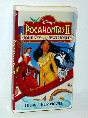Disney VHS Tape: Pocahontas II: Journey to a New World
