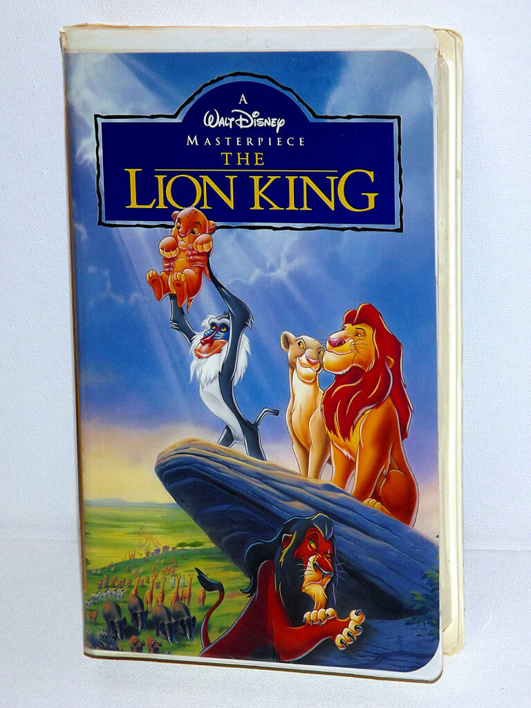 -=Chameleon's Den=- Disney VHS Tape: The Lion King