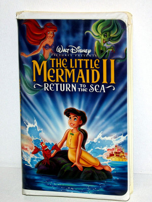 Disney VHS Tape: The Little Mermaid II: Return to the Sea