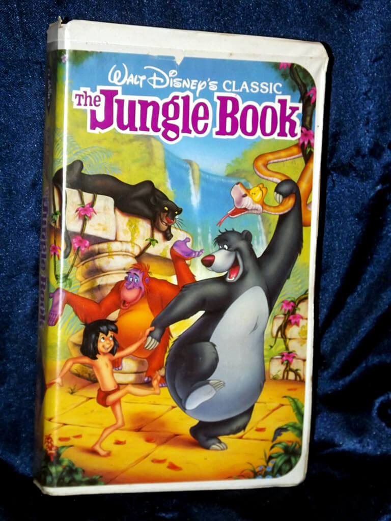 Chameleon S Den Disney Vhs Tape Walt Disney S Black Diamond Classic The Jungle Book
