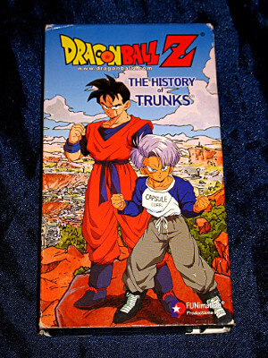 Dragon Ball Z VHS Tape: Movie: The History of Trunks (Dubbed Anime)