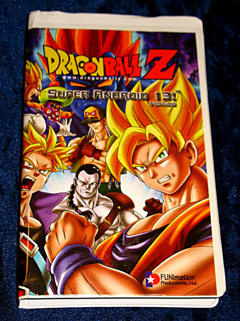 Chameleon S Den Dragon Ball Z Vhs Tape Super Android 13 Dubbed