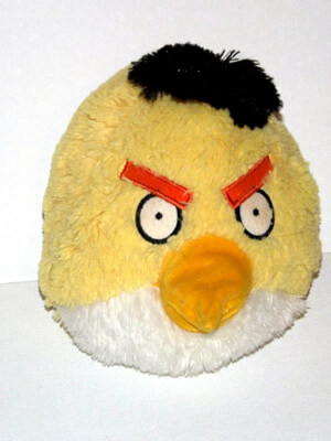 Angry Birds Plushie: 8½" Chuck the Yellow Bird