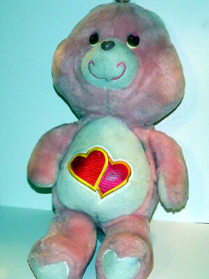 Care Bears Plushie: 17" Luv A Lot Bear