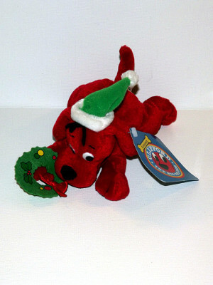 Clifford the Big Red Dog Plushie: 6" Holiday Beanbag Pals