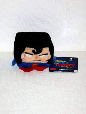 DC Comics Plushie: 2½" Superman, Kawaii Cubes