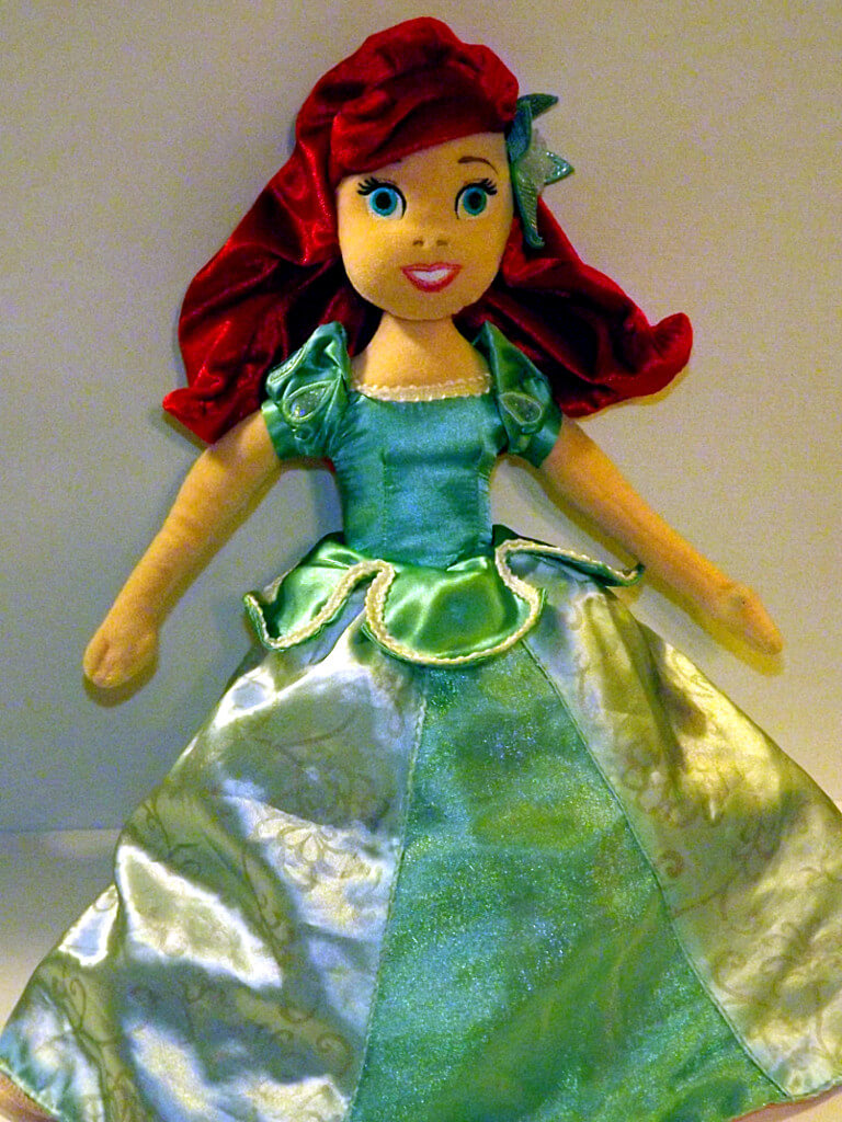disney reversible plush doll