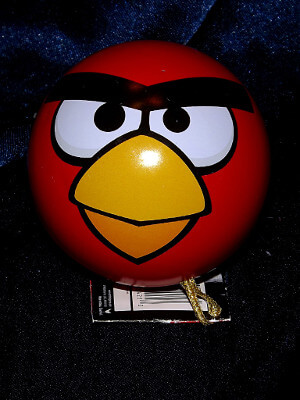 Angry Birds Christmas Ornament: Red Bird with Puzzle
