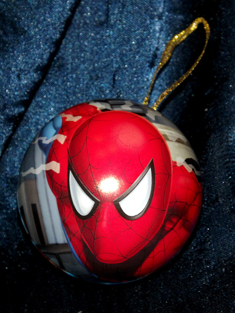 spiderman christmas decor