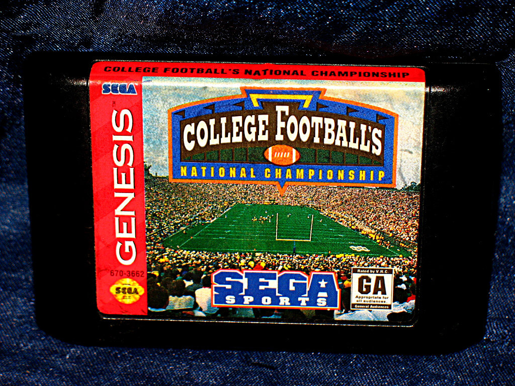 =Chameleon's Den= Sega Genesis Game College Football's
