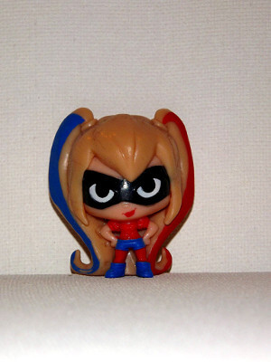 DC Comics Action Figure: 1" Super Deformed Harley Quinn