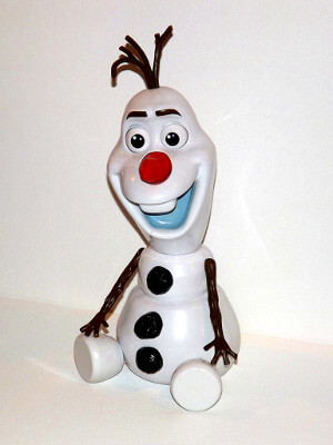 Disney's Frozen Action Figure: 14" Olaf-A-Lot Talking and Eyes Move When You Push In Nose