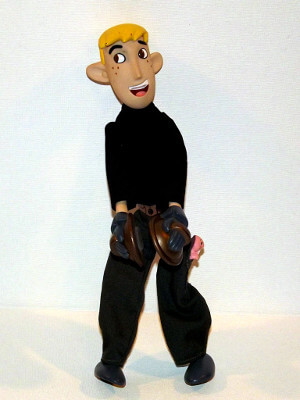 Disney's Kim Possible Action Figure: Ron Stoppable, with Rufus in his pocket
