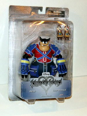 Kingdom Hearts Action Figure: Pete, Chip and Dale