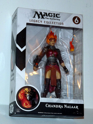 Magic the Gathering Action Figure: 6½" Chandra Nalaar (Legacy Collection)